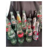 Mixed Lot Coca-Cola Glass Bottle Assortment