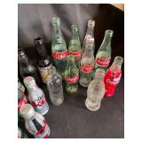Mixed Lot Coca-Cola Glass Bottle Assortment