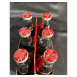 Coca-Cola Classic Unopened Glass Bottles 8 Fl Oz Holiday Six-Pack