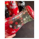 Coca-Cola Holiday Unopened Glass Bottle Set (Lot of 6)