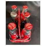 Coca-Cola Holiday Unopened Glass Bottle Set (Lot of 6)