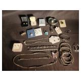 Mixed Sterling Silver & Costume Jewelry Mixed Lot