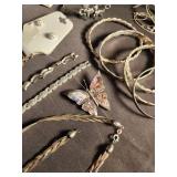 Mixed Sterling Silver & Costume Jewelry Mixed Lot