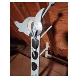 Giraffe-Shaped Wooden Coat Rack