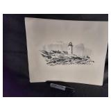 Signed Western Landscape Print Set