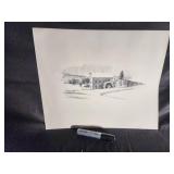 Signed Western Landscape Print Set