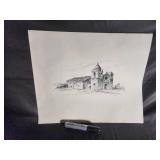 Signed Western Landscape Print Set