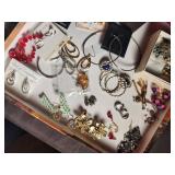 Mixed Brand Costume Jewelry Earrings, Bracelets & Rings - Mixed Lot