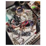 Mixed Costume Jewelry Bracelets & Bangles Assortment