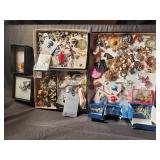 Assorted Costume Jewelry, Brooches & Pins