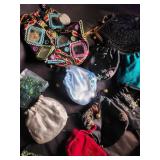 Assorted Drawstring Pouches & Coin Purses (Lot of 14)