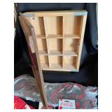 Coca-Cola Wooden Display Case with Advertising Pieces (Lot of 5)