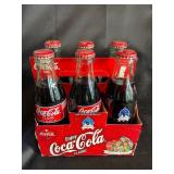 Coca-Cola Classic Unopened Glass Bottles 6-Pack with Carrier