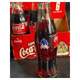 Coca-Cola Classic Unopened Glass Bottles 6-Pack with Carrier