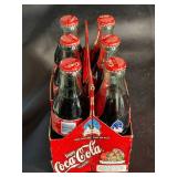 Coca-Cola Classic Unopened Glass Bottles 6-Pack with Carrier