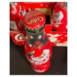 Coca-Cola Classic Holiday Unopened Glass Bottles (Lot of 6)