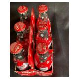 Coca-Cola Classic Holiday Unopened Glass Bottles (Lot of 6)