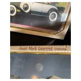 Saint Mark Laurent Galleries Automotive Prints (Lot of 3)
