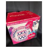 Coca-Cola 8-Piece Stoneware Snack Set