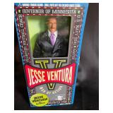 Jesse Ventura Action Figure - Boxed  and Hulk Hogan