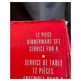 Coca-Cola 12-Piece Dinnerware Set Service for 4