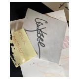 Signed Celebrity Photos & Memorabilia Mixed Lot