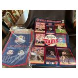 Minnesota Twins 1987 World Series Champs & 2016 Ryder Cup Banners (Lot of 2)