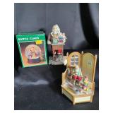 Santa Claus Glass Water Ball Figures (Lot of 2)