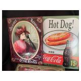 Coca-Cola Advertising Signs & Posters (Lot of 7)