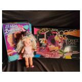 Lil Miss Dress-Up Doll & Barbie and The Rockers Dance Cafe (Lot of 2)