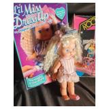Lil Miss Dress-Up Doll & Barbie and The Rockers Dance Cafe (Lot of 2)