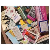 Vintage Paper Ephemera Mixed Lot with Paint-A-Number Set & Kenmore Instructions