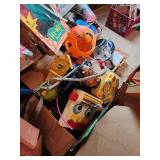 Pee-wee Herman, Peter the Peculiar Penguin & Vintage Toy Mixed Lot