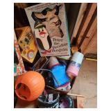 Pee-wee Herman, Peter the Peculiar Penguin & Vintage Toy Mixed Lot