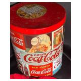 Coca-Cola T-Shirts & Tin Container 3-Piece Set