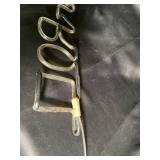 Rock N Roll Glass Neon Sign
