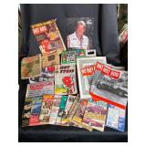 Vintage Automotive Magazines & Signed Ron Schara Photo (Lot of 15)
