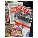 Vintage Automotive Magazines & Signed Ron Schara Photo (Lot of 15)