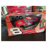 NASCAR Radio Control Cars & Carry Cases (Lot of 4)