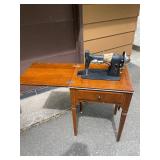 Dressmaster Sewing Machine Cabinet with Built-In Machine
