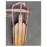 Vintage Wooden Snow Sleds (Lot of 2)