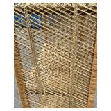 Wicker Rattan Arched Shelf Unit