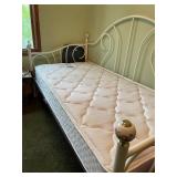 Kids Life Mattress with White Metal Bed Frame