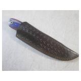 (FS) 8" Fixed Blade Damascus Knife ...