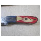 (FS) 8" Fixed Blade Damascus Knife ...