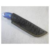 (FS) 8 1/8" Fixed Blade Damascus Kn...