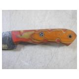 (FS) 7 7/8" Fixed Blade Damascus Kn...