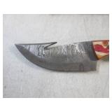 (FS) 7 7/8" Fixed Blade Damascus Kn...