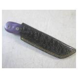 (FS) 8" Fixed Blade Damascus Knife ...