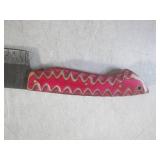 (CNTR) 12 7/8" Fixed Blade Damascus...